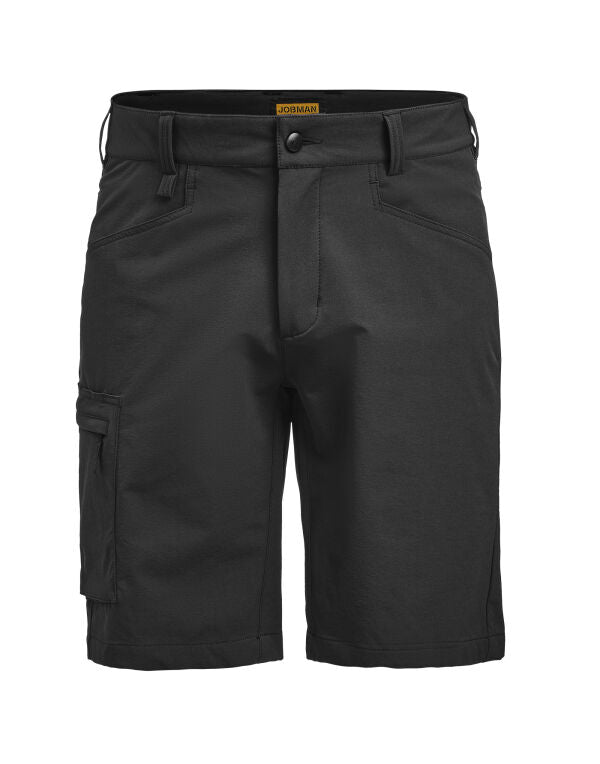 Jobman Womens Service Shorts Stretch - Black