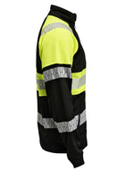 Jobman Sweatshirt Full-Zip Hi-Vis - thumbnail 2
