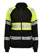 Jobman Sweatshirt Full-Zip Hi-Vis
