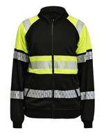 Jobman Sweatshirt Full-Zip Hi-Vis - thumbnail 4