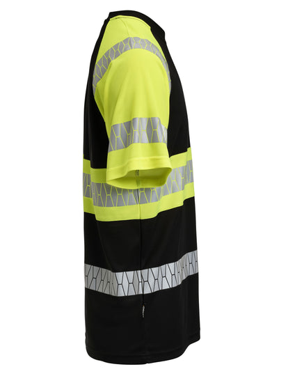 Jobman Hi-Vis T-Shirt - Black/Yellow