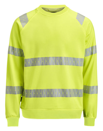 Jobman Sweatshirt Hi-Vis - Yellow