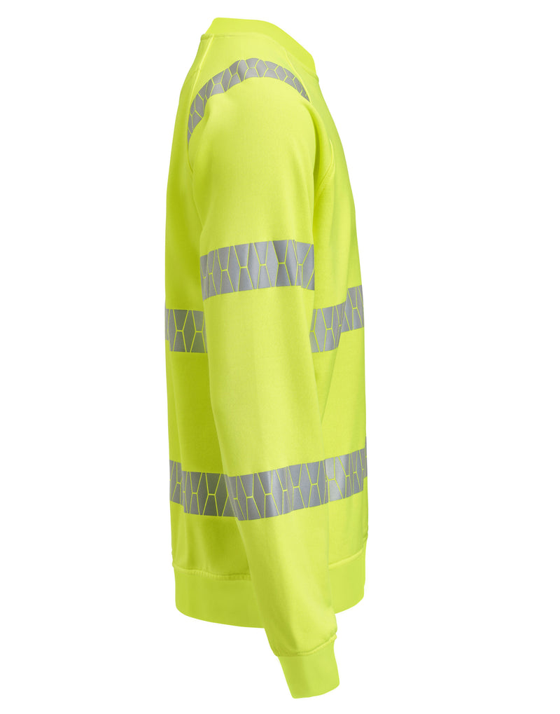 Jobman Sweatshirt Hi-Vis - Yellow