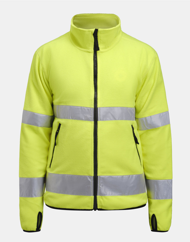 Jobman Fleece Jacket Hi-Vis