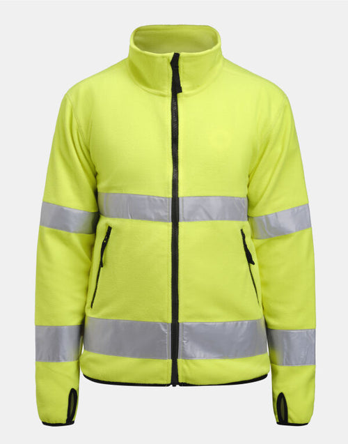 Jobman Fleece Jacket Hi-Vis