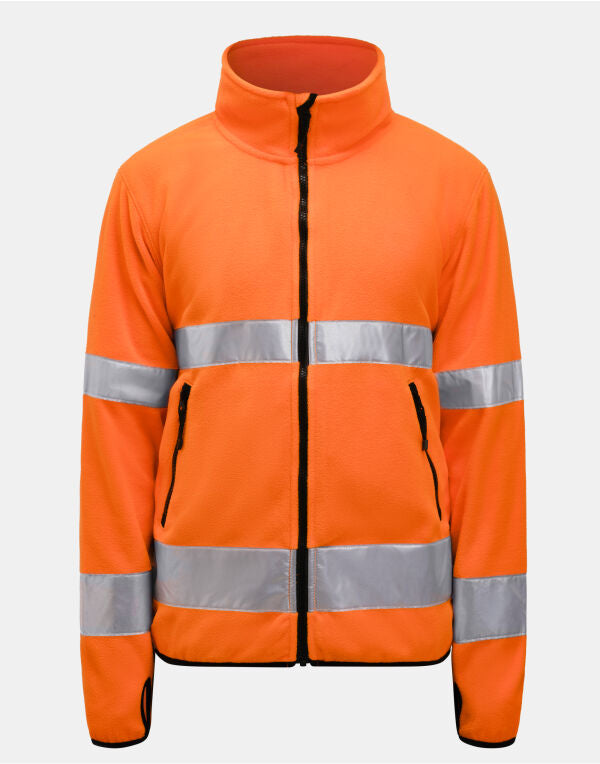 Jobman Fleece Jacket Hi-Vis