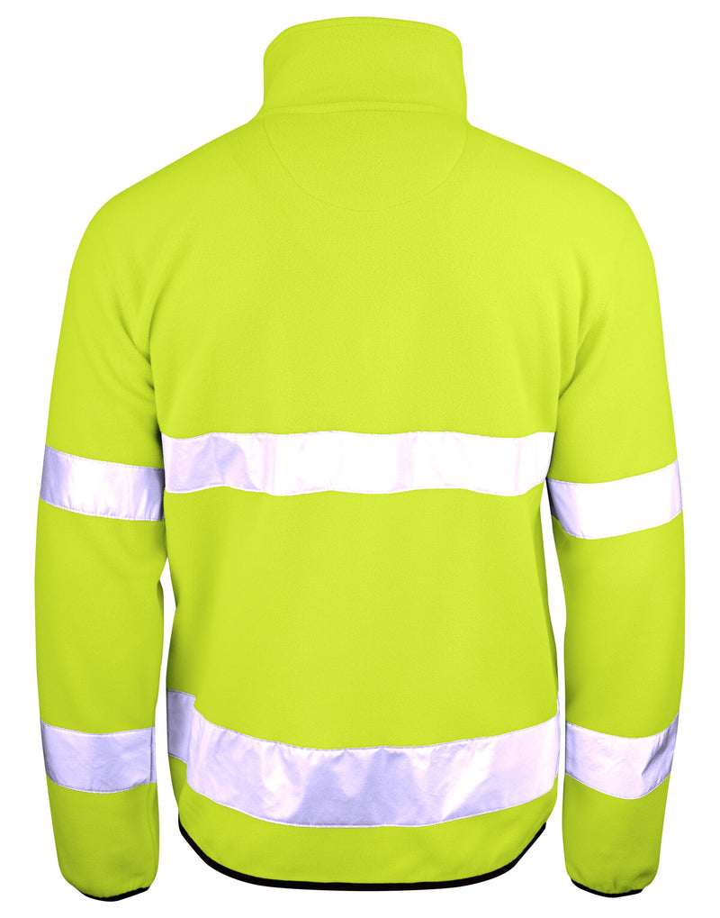Jobman Fleece Jacket Hi-Vis - Yellow