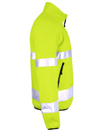 Jobman Fleece Jacket Hi-Vis - thumbnail 2