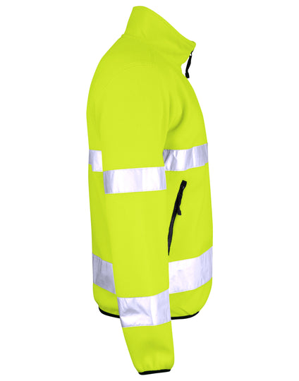 Jobman Fleece Jacket Hi-Vis - Yellow