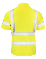 Jobman Polo Shirt Hi-Vis - thumbnail 3