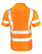Jobman Polo Shirt Hi-Vis - thumbnail 4