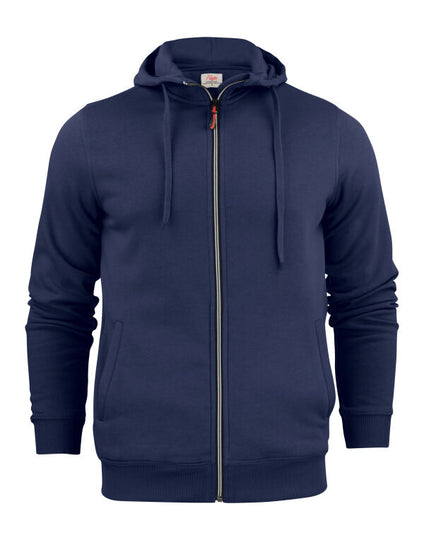 Printer Essentials Mens Full Zip Hoodie - White
