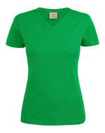 Printer Essentials Ladies Heavy V-Neck T-Shirt
