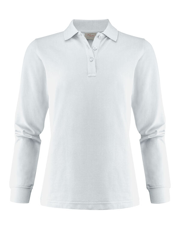 Printer Essentials Ladies Surf Pro Long Sleeve Polo