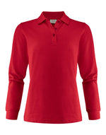 Printer Essentials Ladies Surf Pro Long Sleeve Polo - thumbnail 3