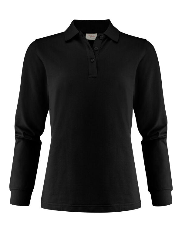 Printer Essentials Ladies Surf Pro Long Sleeve Polo