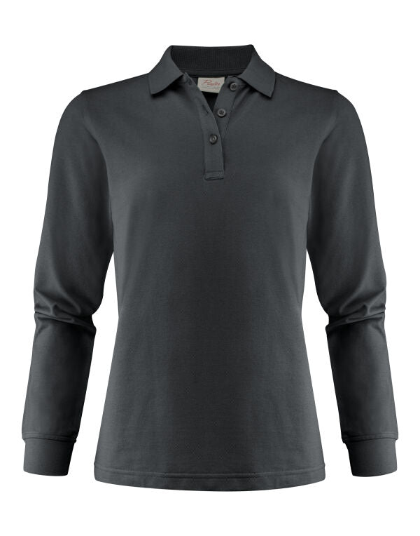 Printer Essentials Ladies Surf Pro Long Sleeve Polo