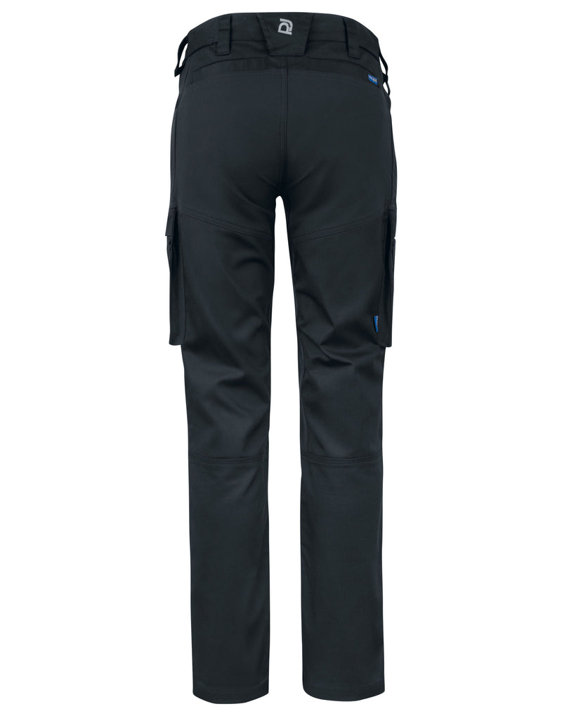 Pro-Job 2553 Ladies Service Pants Stretch - Black