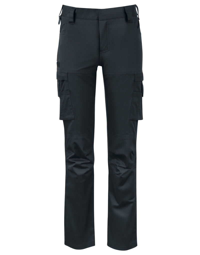 Pro-Job 2553 Ladies Service Pants Stretch - Black
