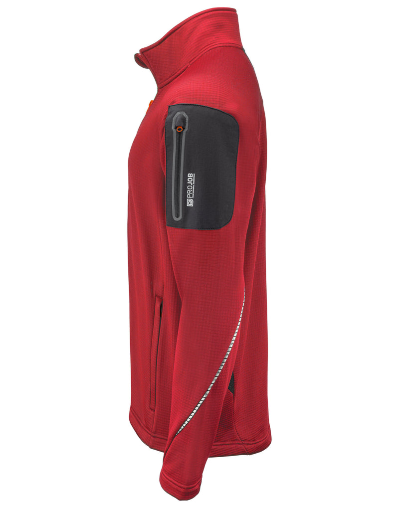 Pro-Job 3319 Microfleece Jacket - Red