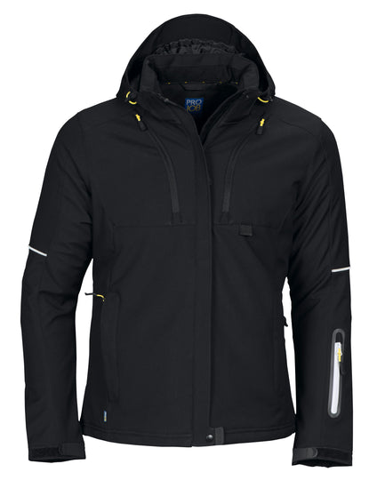 Pro-Job 3413 Ladies Padded Functional Jacket - Black