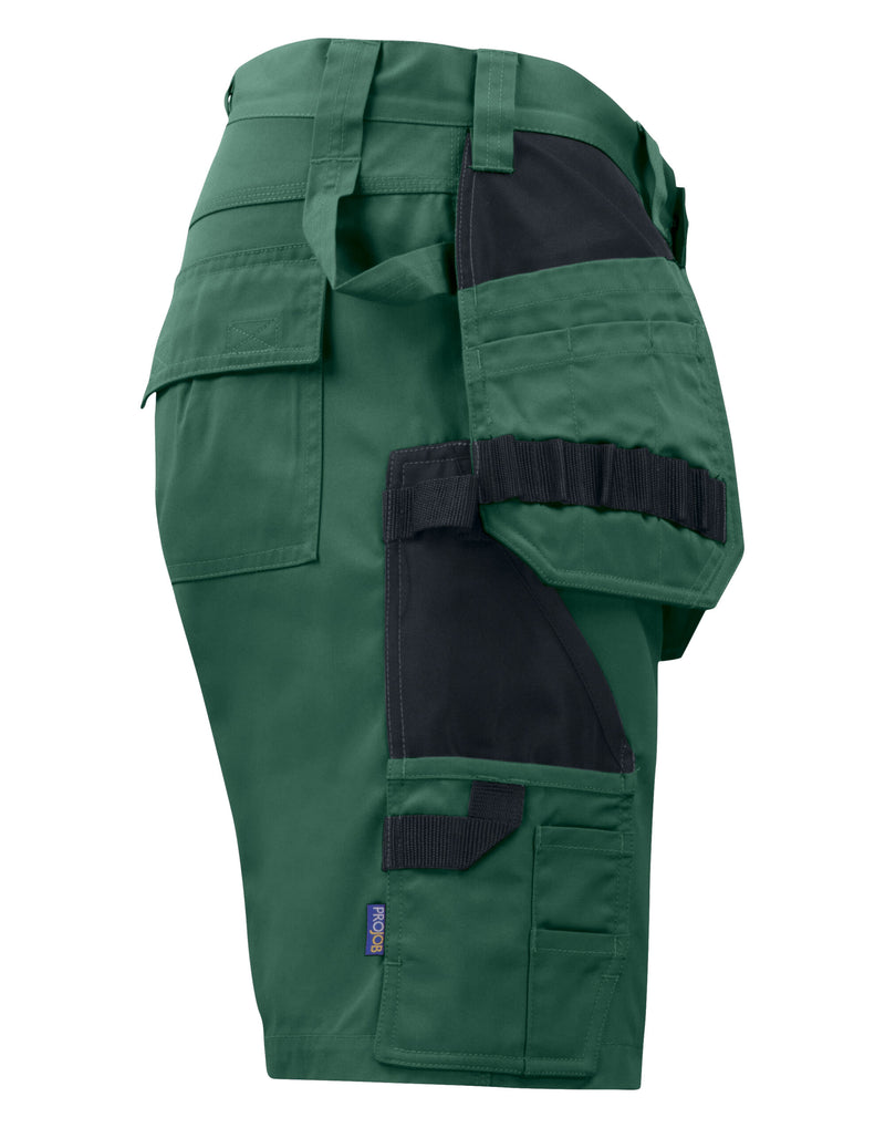 Pro-Job Prio 5535 Shorts 		_X000D_ - Forest Green