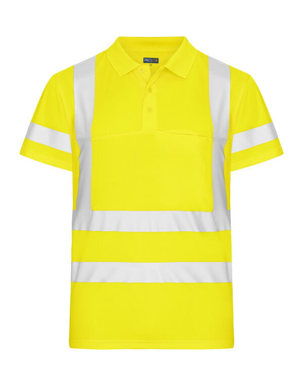 Pro-Job Prio 6040 Class 2/3 Pique Polo Class 3/2 - Yellow