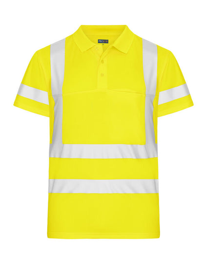 Pro-Job Prio 6040 Class 2/3 Pique Polo Class 3/2 - Yellow