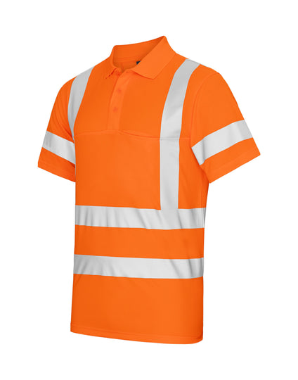 Pro-Job Prio 6040 Class 2/3 Pique Polo Class 3/2 - Orange