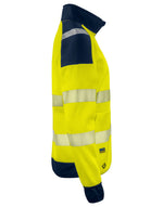 Pro-Job 6109 Sweatshirt En Iso 20471 Class 3/2 - Yellow/Navy