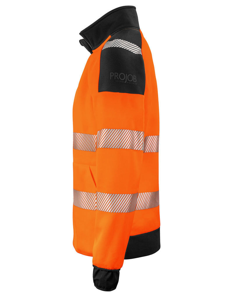 Pro-Job 6109 Sweatshirt En Iso 20471 Class 3/2 - Orange/Black