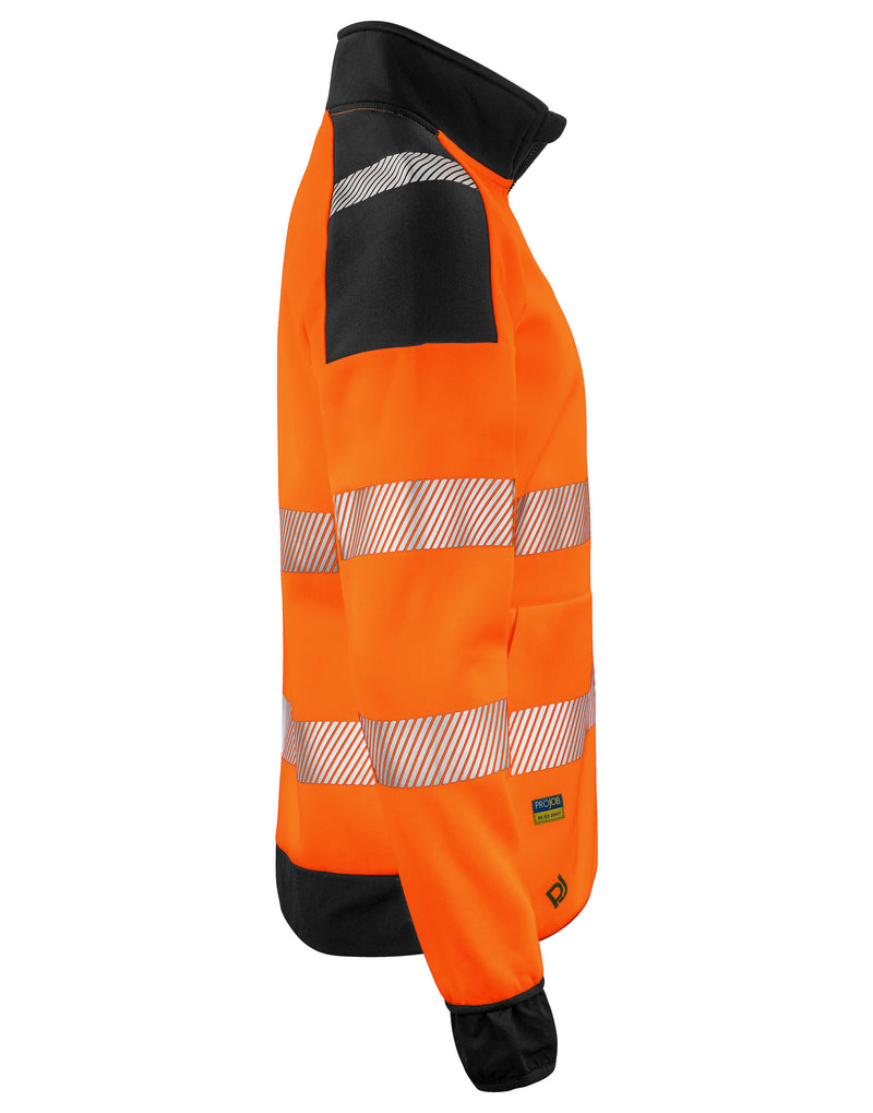 Pro-Job 6109 Sweatshirt En Iso 20471 Class 3/2 - Orange/Black
