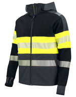 Pro-Job 6122 Technical Hood Jacket En Iso 20471 Class 1 - Yellow/Black