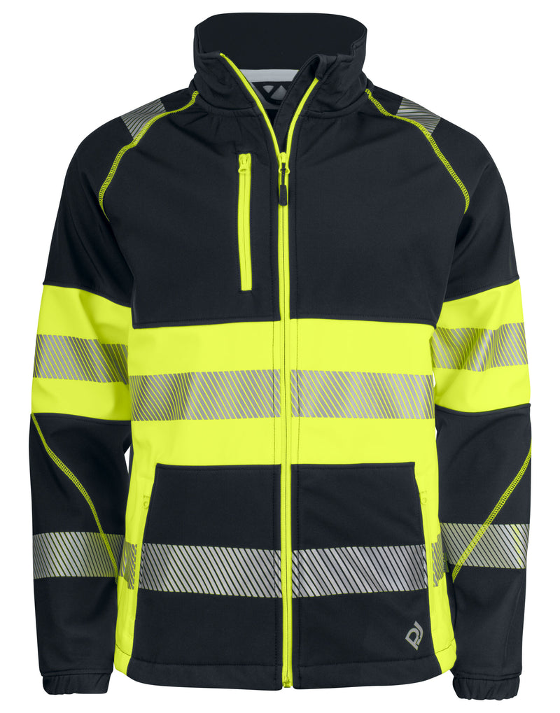 Pro-Job 6443 Softshell Jacket En Iso 20471 Class 1