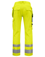 Pro-Job Prio 6531 En 1S0 20471 Waistpants Class 2 - Yellow/Navy