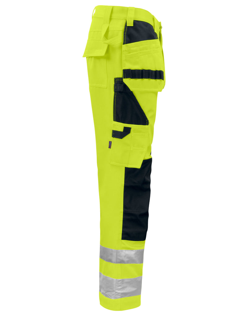 Pro-Job Prio 6531 En 1S0 20471 Waistpants Class 2 - Yellow/Black