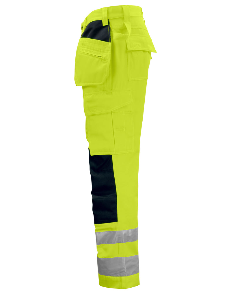 Pro-Job Prio 6531 En 1S0 20471 Waistpants Class 2 - Yellow/Black