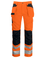 Pro-Job Prio 6531 En 1S0 20471 Waistpants Class 2 - Orange/Black