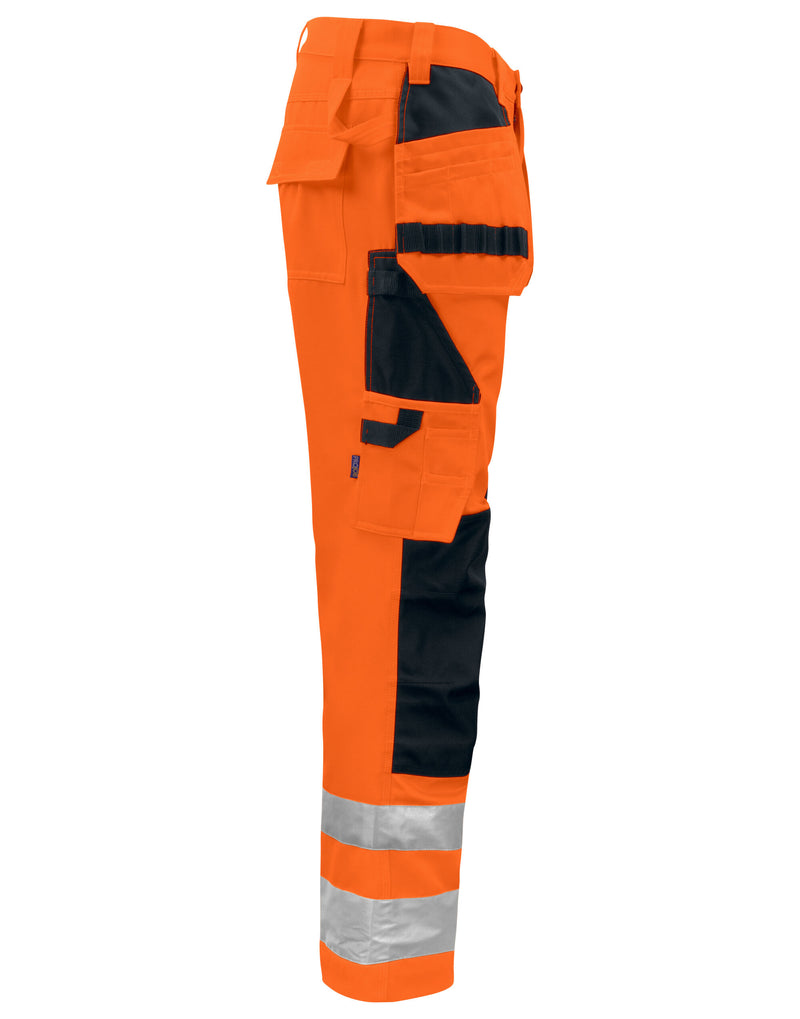 Pro-Job Prio 6531 En 1S0 20471 Waistpants Class 2 - Orange/Black