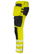 Pro-Job 6571 Waistpant Stretch En Iso 20471 Class 2 - thumbnail 2