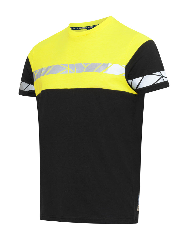 Pro-Job Progression 7001 T-Shirt - Black/Yellow