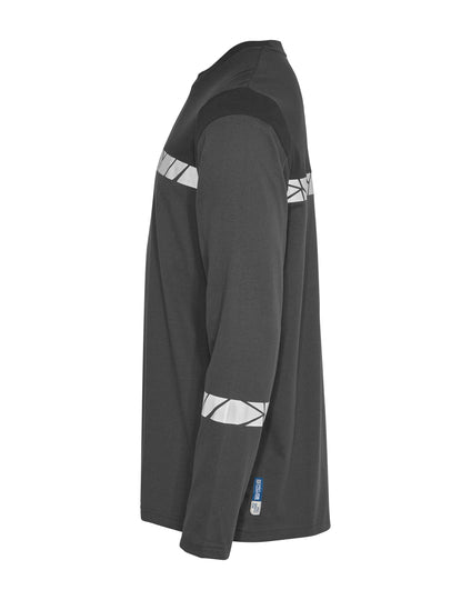 Pro-Job Progression 7002 Long Sleeve T-Shirt - Grey/Black