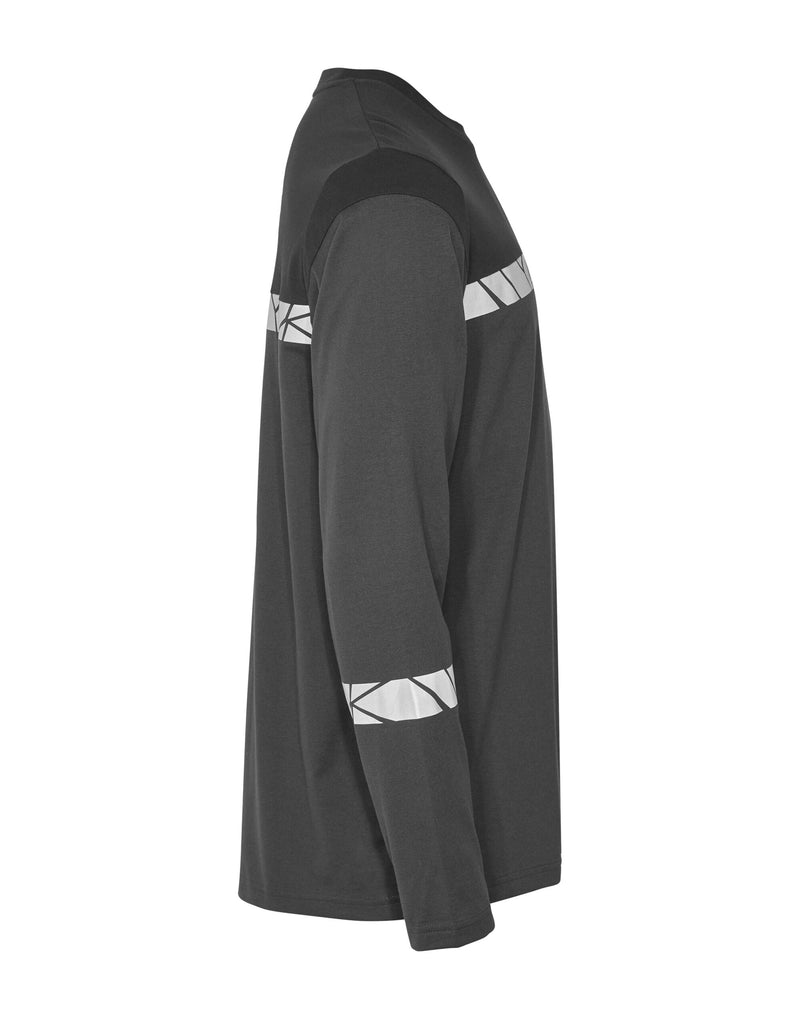 Pro-Job Progression 7002 Long Sleeve T-Shirt - Grey/Black