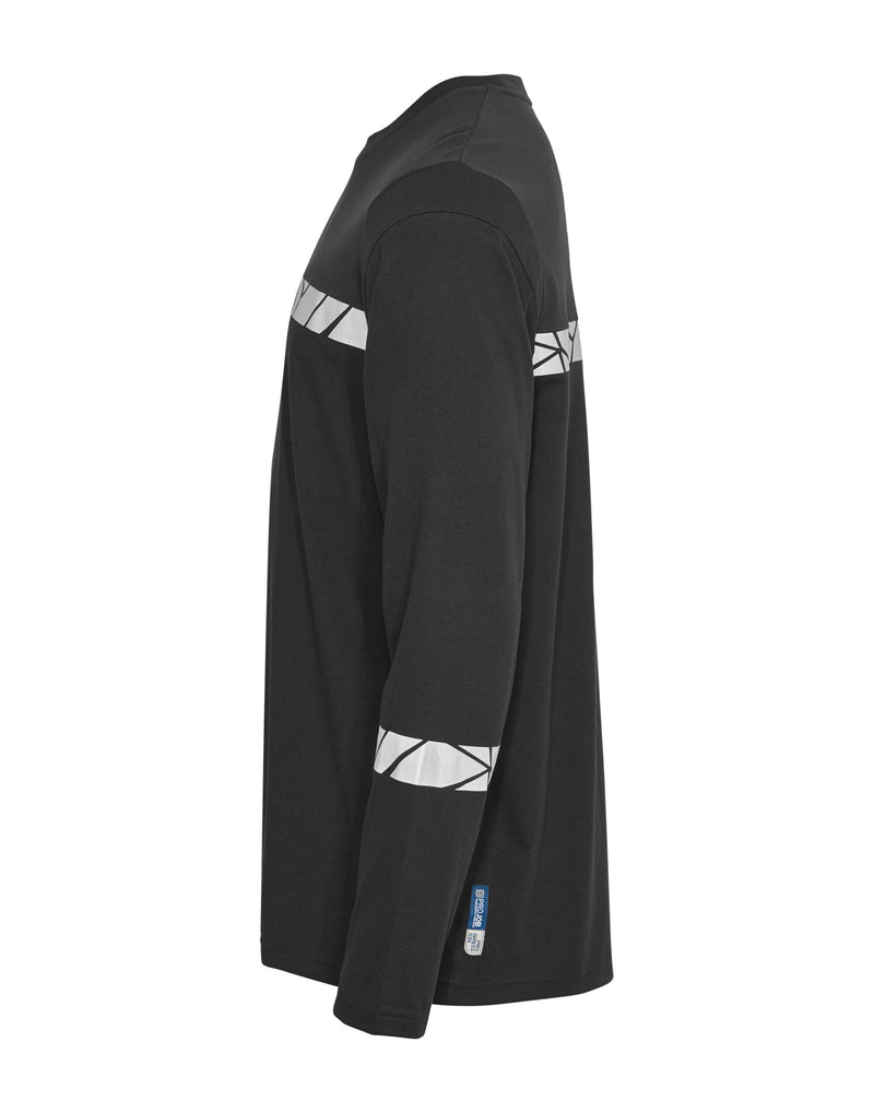 Pro-Job Progression 7002 Long Sleeve T-Shirt - Black/Black