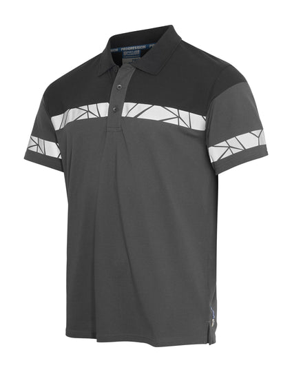 Pro-Job Progression 7003 Pique Polo - Grey/Black