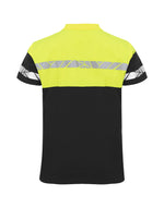 Pro-Job Progression 7003 Pique Polo - Black/Yellow