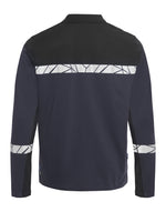 Pro-Job Progression 7004 Long Sleeve Pique Polo - Navy/Black