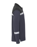 Pro-Job Progression 7004 Long Sleeve Pique Polo - Navy/Black