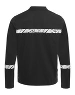 Pro-Job Progression 7004 Long Sleeve Pique Polo - Black/Black