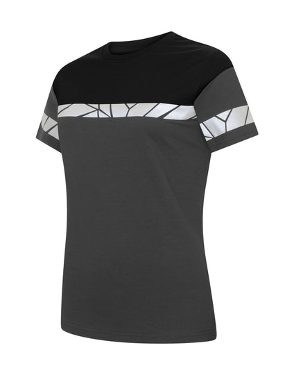 Pro-Job Progression 7005 Ladies T-Shirt - Grey/Black